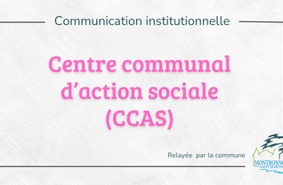 Avis d'appel à candidatures aux associations pour le CCAS
